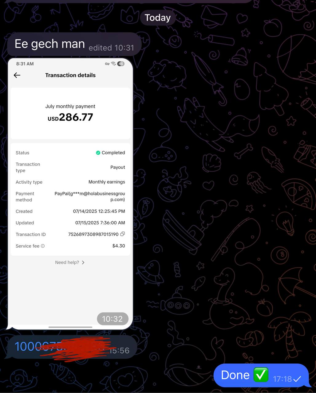 Student Payment Proof 3